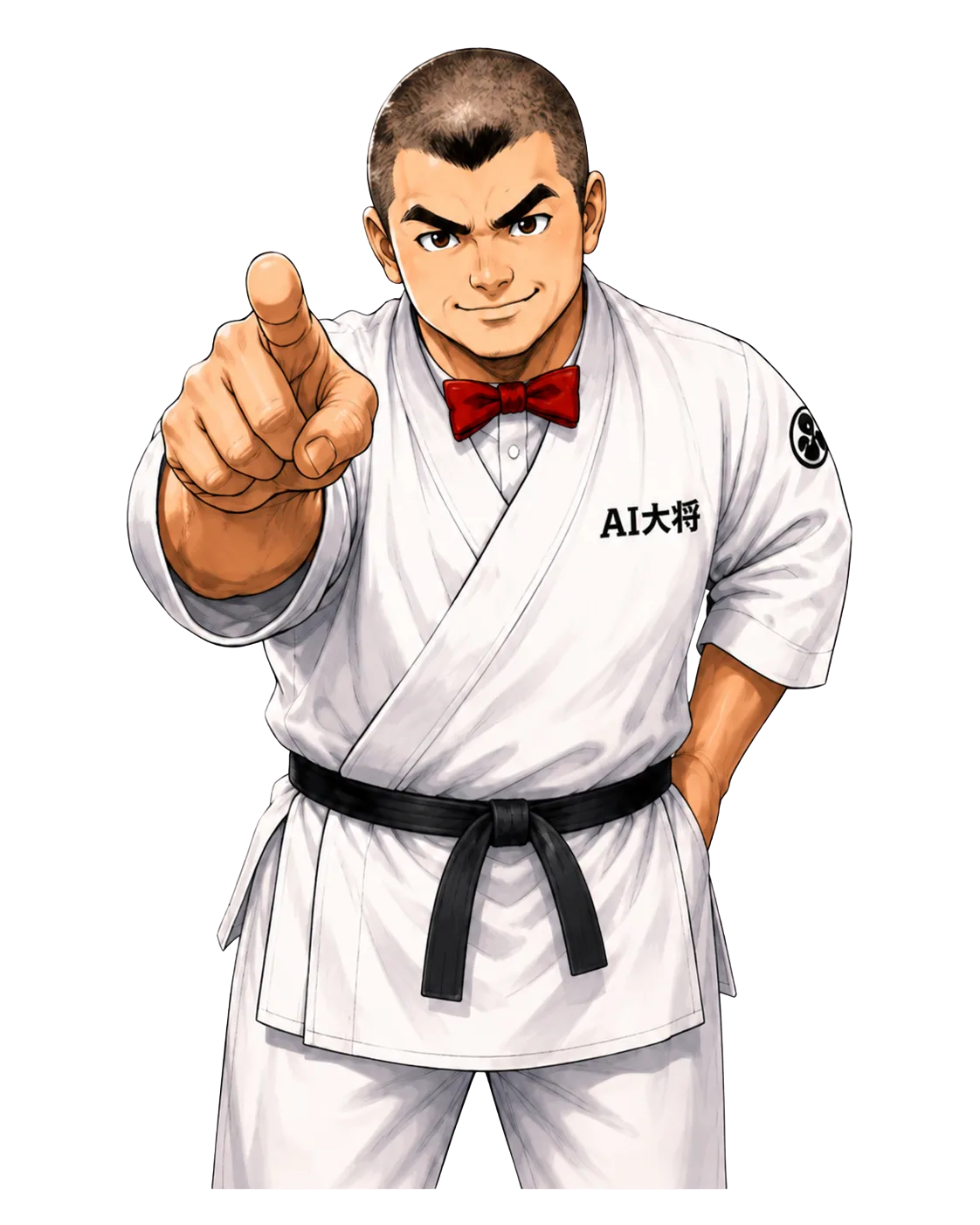 仕事で使えるAI活用を案内するAI大将